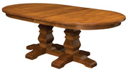 Amish Bradbury Double Pedestal Table