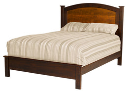 Amish Chesapeaka Arched Panel Bed