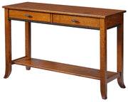 Amish Cranberry Hall Table