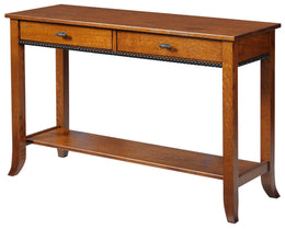 Amish Cranberry Hall Table