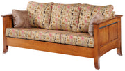Amish Cranberry Sofa