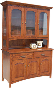 Amish Country Shaker Hutch