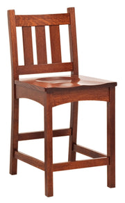 Amish Vintage Mission Bar Chair