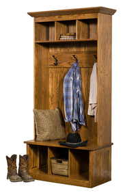 Amish Glenwood Hall Seat