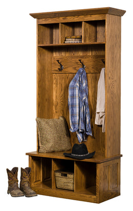 Amish Glenwood Hall Seat