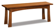 Amish Modesto Leg Bench
