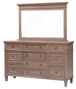 Amish Rockport Dresser with Mirror