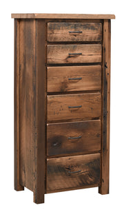 Amish Rainier Reclaimed Barnwood Lingerie Chest