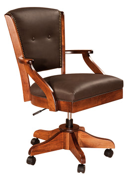 American-Made Berkshire Short Arm Desk Chair