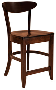 Amish Hawthorn Stationary Bar Chair