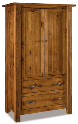 Amish Heidi 2 Drawer Armoire