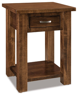 Amish Heidi 1 Drawer Open Nightstand