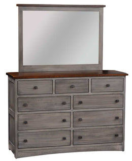 Amish PA Mission Dresser with Mirror