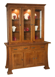 Amish Christy Enclosed Hutch