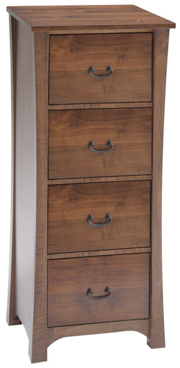 Amish Knollwood 4 Drawer File