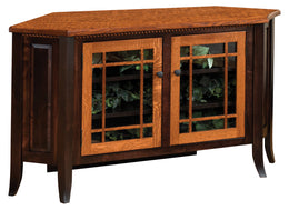 Amish Bunker Hill Corner TV Stand