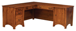 Amish Master Style L-Desk