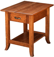 Amish Bunker Hill End Table with Drawer