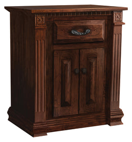 Amish SC Traditional Nightstand with Doors