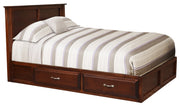Amish Dutch Shaker Platform Bed