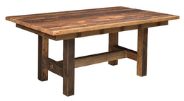 Amish Sturdy Reclaimed Barnwood Grove Table
