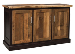 Amish Croft Server in Reclaimed Barnwood