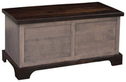 Amish Birmingham Blanket Chest with Reclaimed Barnwood Top & Base