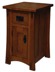 Amish Dutch Country Mission 1-Drawer/1-Door Nightstand