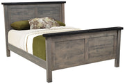 Amish Birmingham Panel Bed with Reclaimed Barnwood
