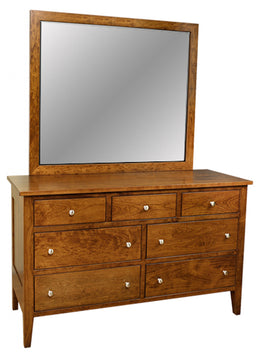 Amish Chelsea Dresser with Mirror