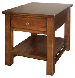 Amish Cabin Creek End Table