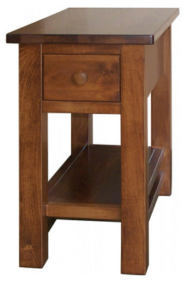 Amish Cabin Creek Chairside Table