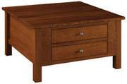 Amish Cabin Creek Coffee Table with Drawers