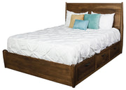 Amish Peyton Storage Platform Bed