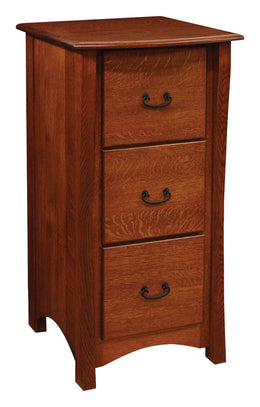 Amish Master Style 3-Drawer File Cabinet