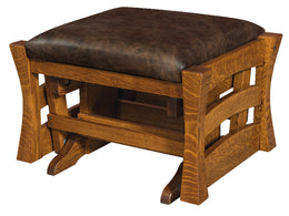 Amish Barrington Gliding Ottoman