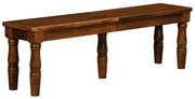 Amish French Farmhouse Extendable Bench