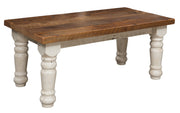 Amish Farmhouse Coffee Table in Reclaimed Barnwood