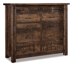 Amish Vandella 11 Drawer Double Chest