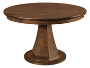 Amish Emerson Round Single Base Table