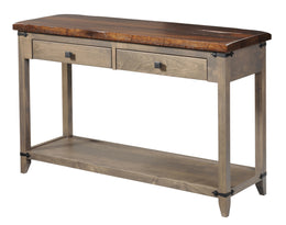 Amish Frontier Hall Table