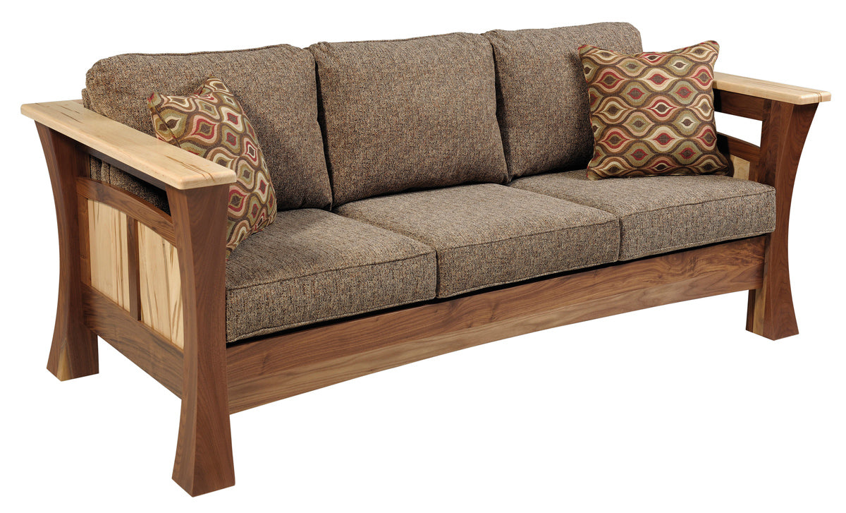 FIKA12_DWA アシモクラフツ Amish Shaker Gateway Sofa – AmishOutletStore