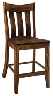Amish Pierre Stationary Bar Chair