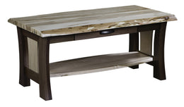 Amish Legacy Live Edge Coffee Table