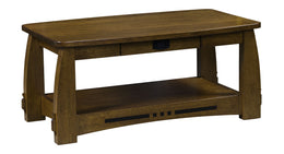 Amish Colebrook Open Coffee Table