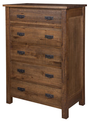 Amish Regent Rustic Chest of Drawers
