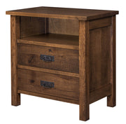 Amish Regent Rustic Nightstand
