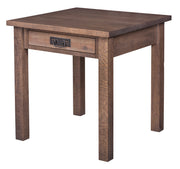 Amish Regent Rustic End Table