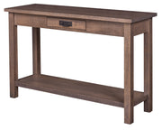 Amish Regent Rustic Sofa Table