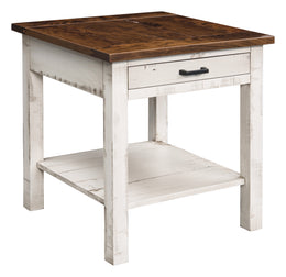 Amish Madison Rustic End Table